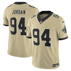 Cameron Jordan Gameday Golds Alternate Vapor F.U.S.E. Limited Jersey - New Orleans Saints