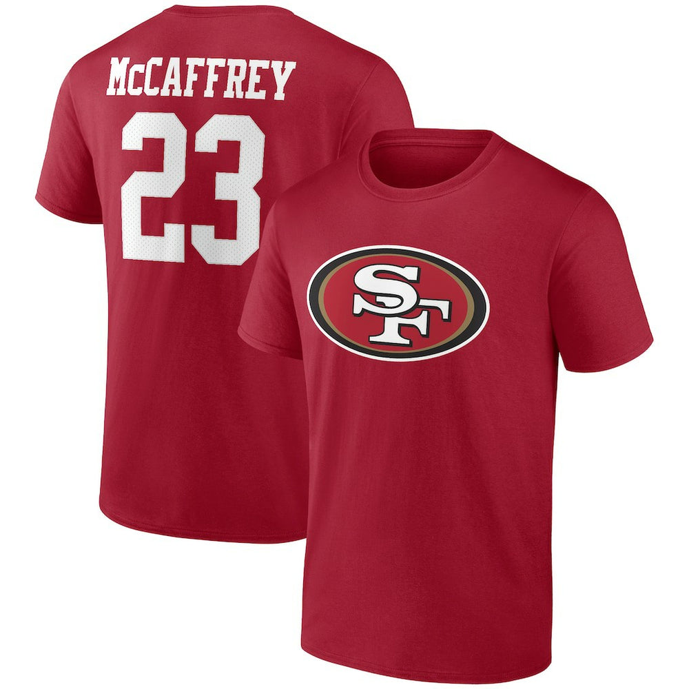 Christian McCaffrey Player Icon T-Shirt - San Francisco 49ers