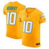 Justin Herbert Alternate Charger Power Vapor F.U.S.E. Elite Jersey - Los Angeles Chargers