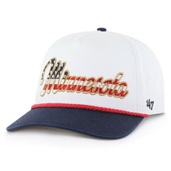 '47 Patriotic Overhand Hitch Adjustable Hat - Minnesota Vikings