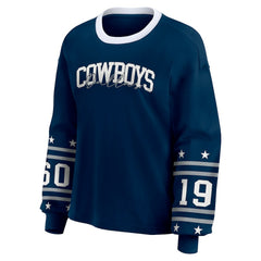 WEAR by Erin Andrews Women's Sport Long-Sleeve T-Shirt - Dallas Cowboys