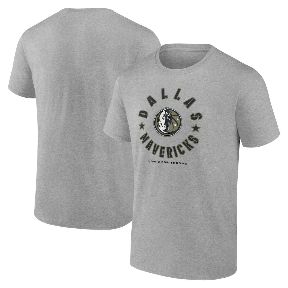 NBA Dallas Mavericks Hoops for Troops T-Shirt sale