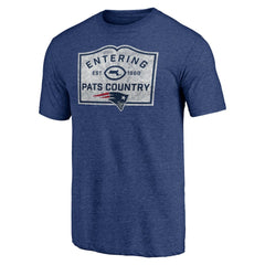 Hot Route Tri-Blend T-Shirt - New England Patriots