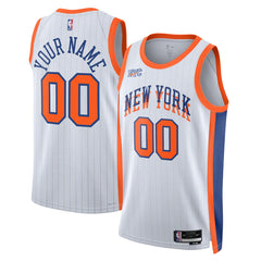 NBA New York Knicks Unisex 2024/25 Custom Swingman Jersey