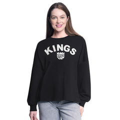 NBA Sacramento Kings G-III 4Her by Carl Banks Women's Athletic Pullover Sweatshirt