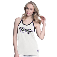 NBA Sacramento Kings G-III 4Her by Carl Banks Women's Curveball Racerback Scoop Neck Slub Tank Top