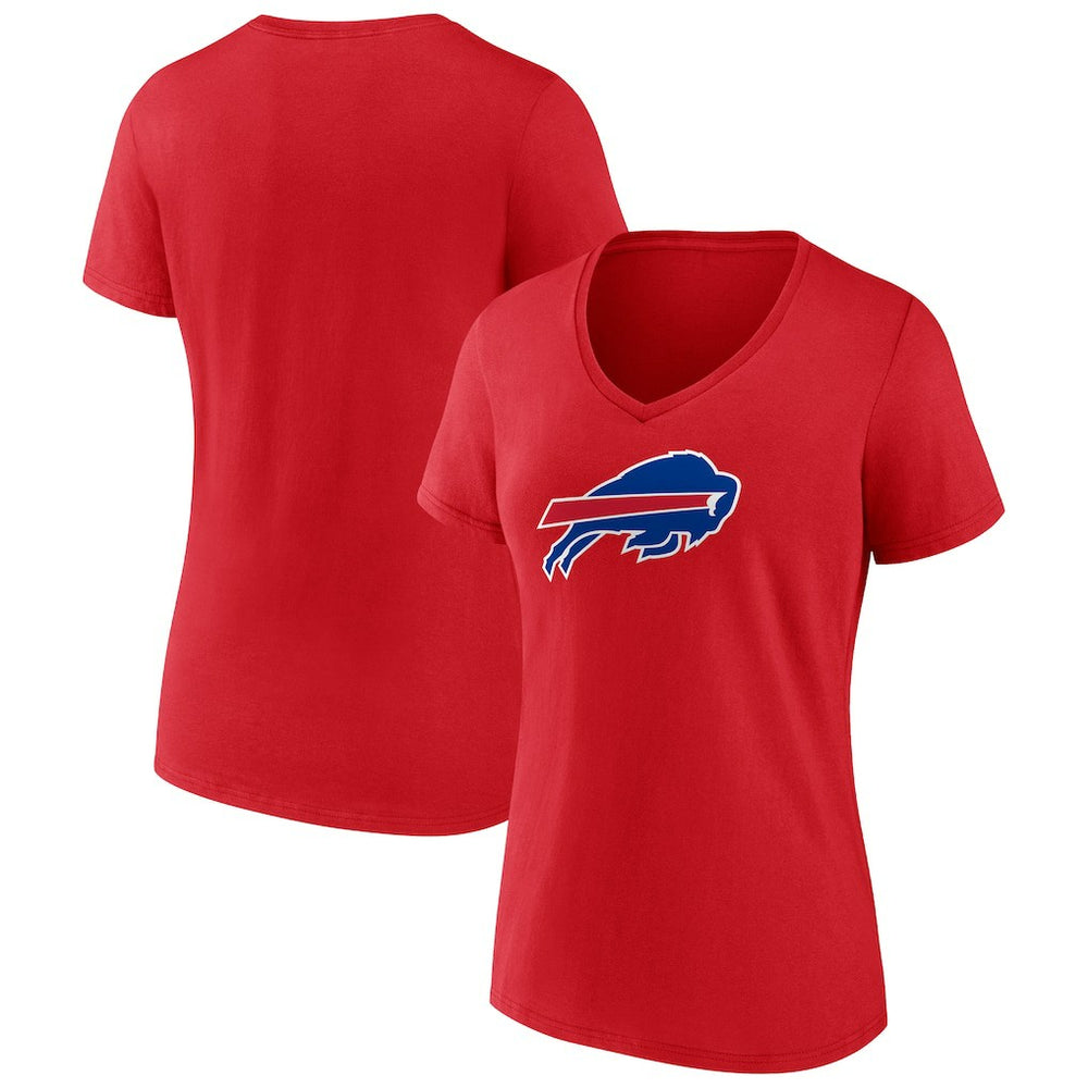 Women's Primary Logo V-Neck T-Shirt - Buffalo Bills