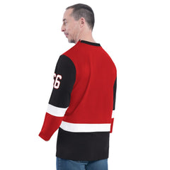 NBA Chicago Bulls G-III Sports by Carl Banks Adaptive Rugby Long Sleeve Top sale