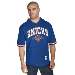 NBA New York Knicks Tommy Jeans Paul French Terry Short Sleeve Pullover Hoodie