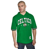 NBA Boston Celtics Tommy Jeans Paul French Terry Short Sleeve Pullover Hoodie