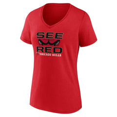 NBA Chicago Bulls Women's Hometown V-Neck T-Shirt sale