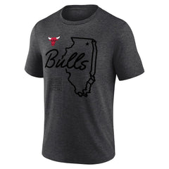NBA Chicago Bulls Announcer Tri-Blend T-Shirt