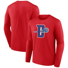 NBA Detroit Pistons Alternate Logo Long Sleeve T-Shirt sale