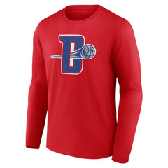 NBA Detroit Pistons Alternate Logo Long Sleeve T-Shirt sale