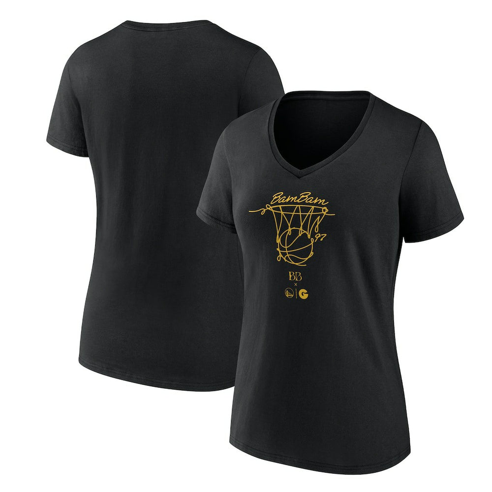 NBA Golden State Warriors Women's Bam Bam V-Neck T-Shirt sale