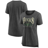 NBA Milwaukee Bucks Women's Selection Tri-Blend T-Shirt