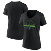 NBA Minnesota Timberwolves Women's Core Hometown Launch V-Neck T-Shirt