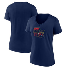 NBA New Orleans Pelicans Women's Core Hometown Launch V-Neck T-Shirt
