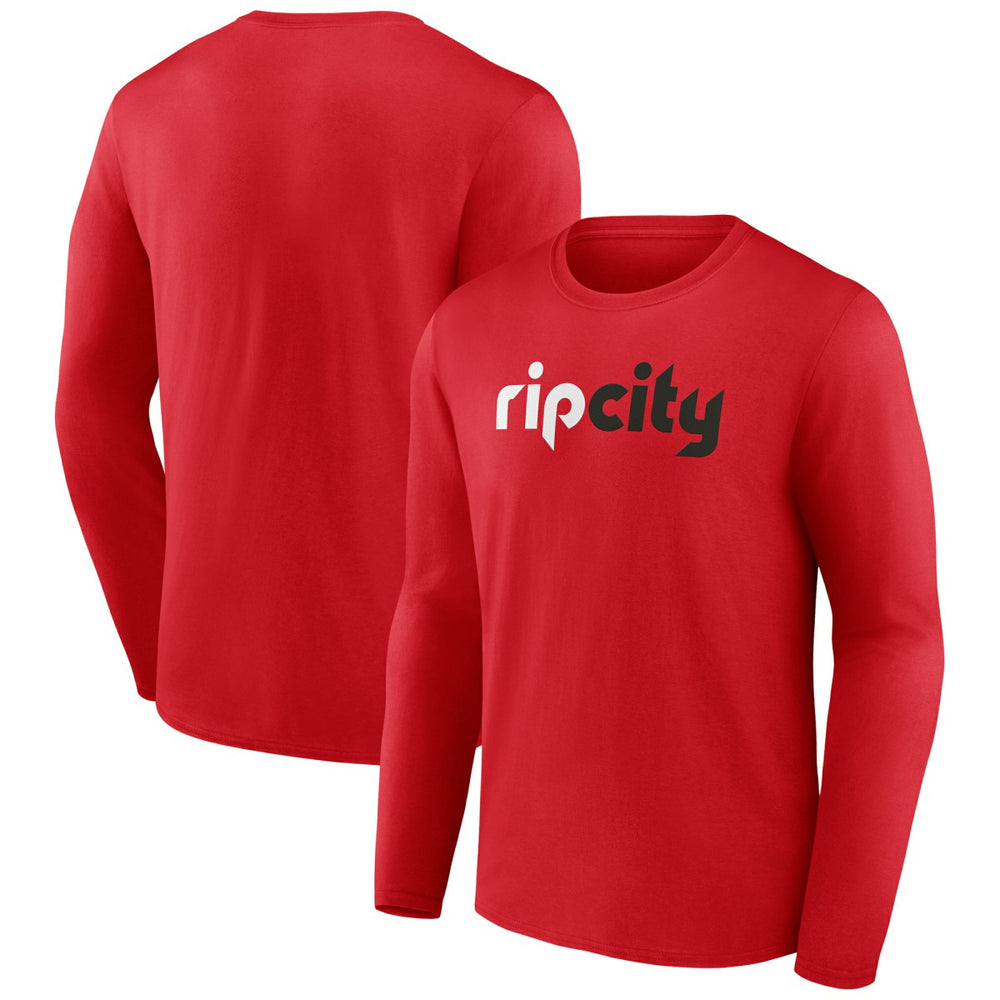NBA Portland Trail Blazers Alternate Logo Long Sleeve T-Shirt