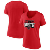 NBA Toronto Raptors Women's Team Pride V-Neck T-Shirt