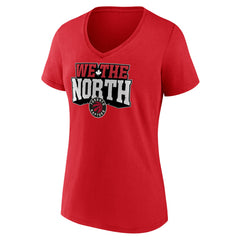 NBA Toronto Raptors Women's Team Pride V-Neck T-Shirt