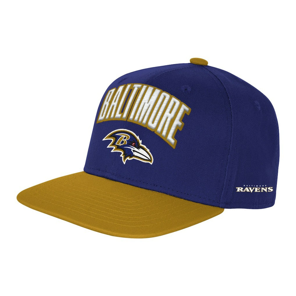 Outerstuff Youth Essentials Snapback Hat - Baltimore Ravens