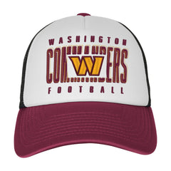 Youth Essentials Trucker Adjustable Hat - Washington Commanders