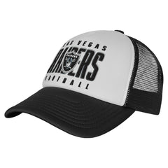 Youth Essentials Trucker Adjustable Hat - Las Vegas Raiders