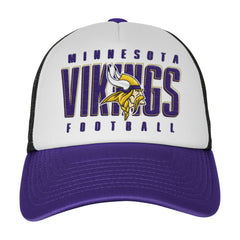 Youth Essentials Trucker Adjustable Hat - Minnesota Vikings