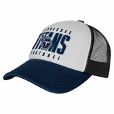 Youth Essentials Trucker Adjustable Hat - Tennessee Titans
