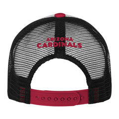 Youth Essentials Trucker Adjustable Hat - Arizona Cardinals