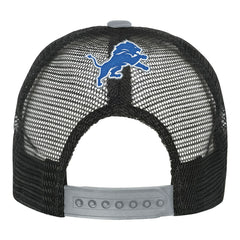 Youth Modern Fan Trucker Adjustable Hat - Detroit Lions