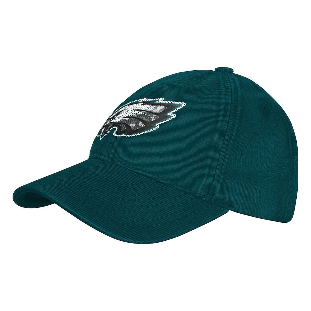 Outerstuff Girls Youth Gridiron Adjustable Hat - Philadelphia Eagles