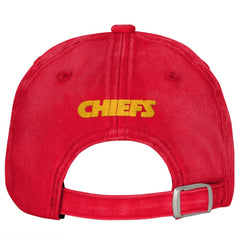 Outerstuff Girls Youth Gridiron Adjustable Hat - Kansas City Chiefs