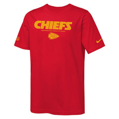 Youth Sideline Team Issue T-Shirt - Kansas City Chiefs