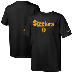 Youth Sideline Team Issue T-Shirt - Pittsburgh Steelers