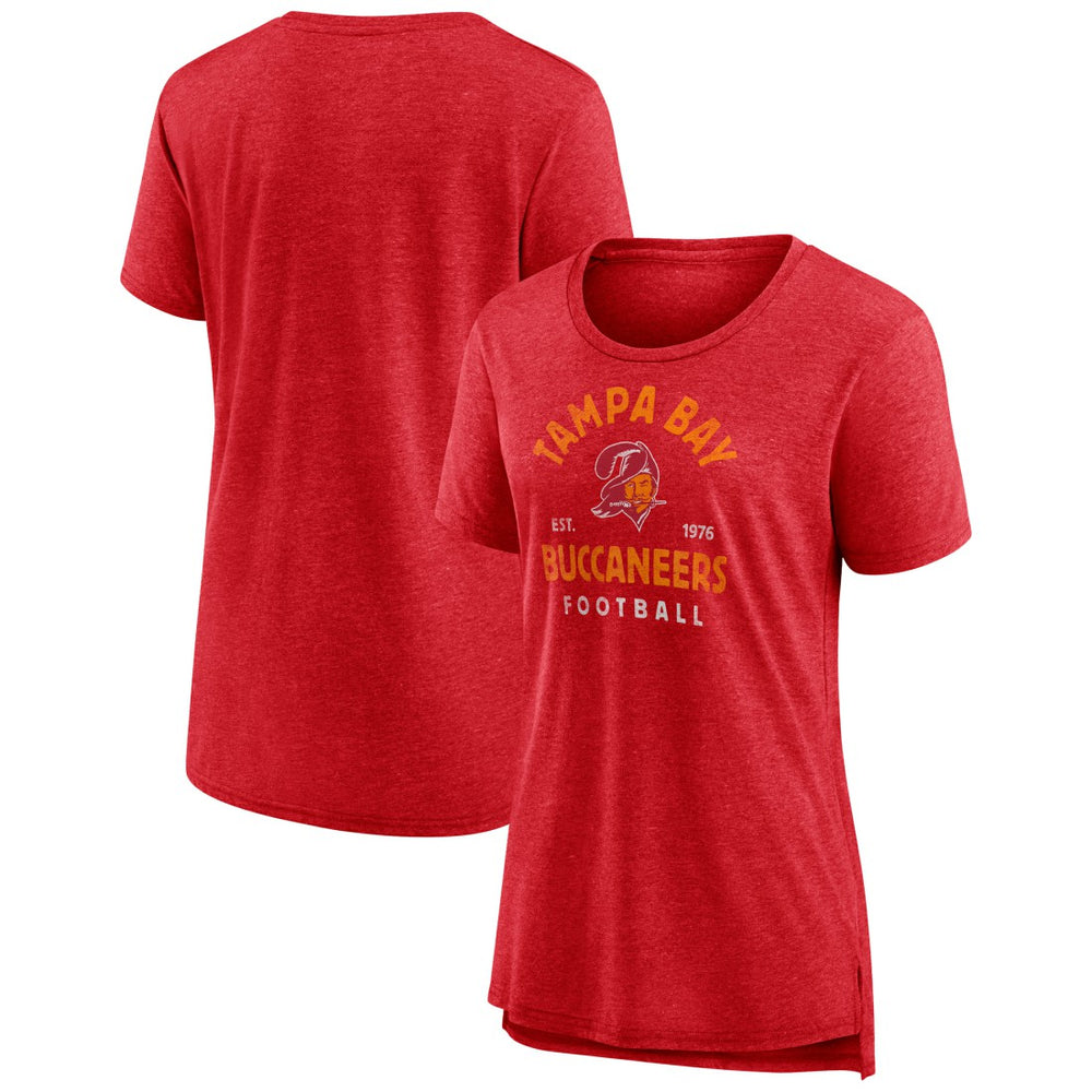 Women's Vintage Arch Tri-Blend T-Shirt - Tampa Bay Buccaneers