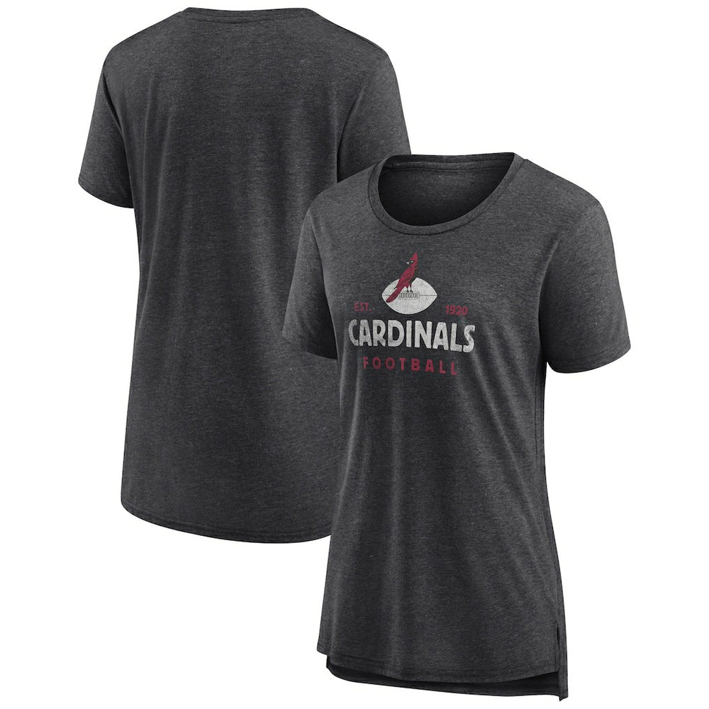 Women's Vintage Arch Tri-Blend T-Shirt - Arizona Cardinals