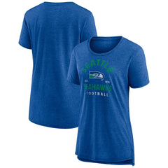 Women's Vintage Arch Tri-Blend T-Shirt - Seattle Seahawks