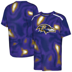 Outerstuff Youth End Zone Dri-Tek T-Shirt - Baltimore Ravens