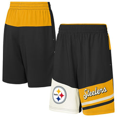 Youth Fandemonium Mesh Shorts - Pittsburgh Steelers