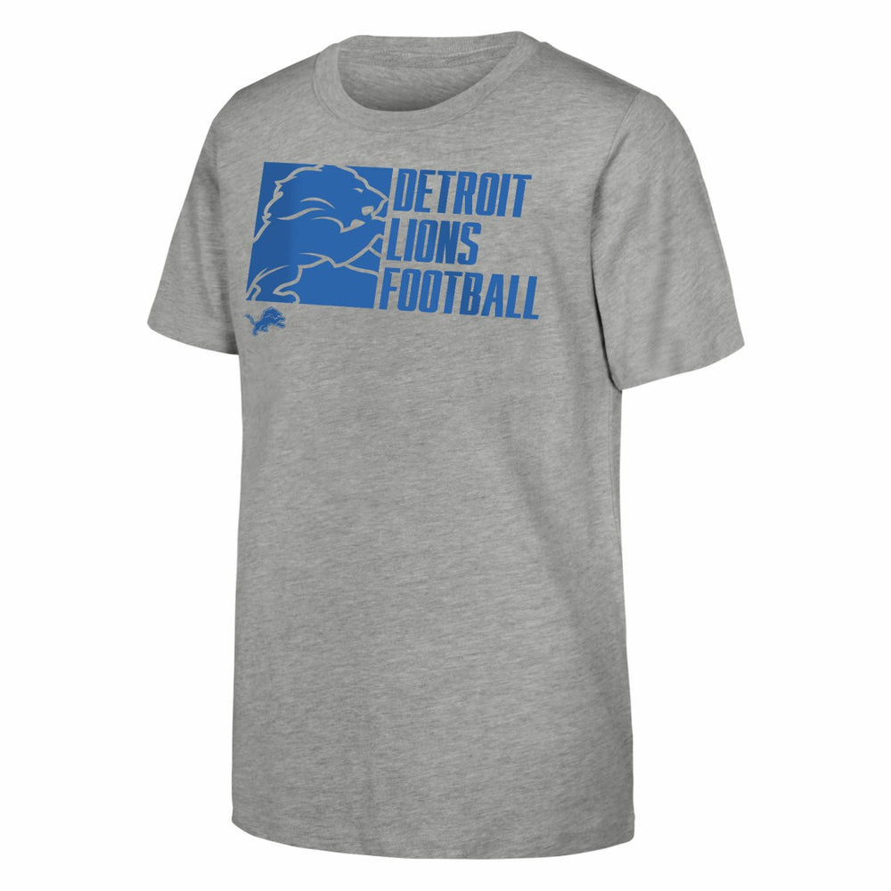 Outerstuff Youth Post Game T-Shirt - Detroit Lions