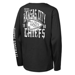 Outerstuff Youth Rumble Long Sleeve T-Shirt - Kansas City Chiefs