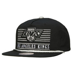 NHL Black Los Angeles Kings Mitchell & Ness Ascend Deadstock Snapback Hat