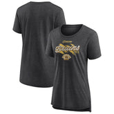 NHL Gray Boston Bruins Women's Hit the Ice Tri-Blend T-Shirt