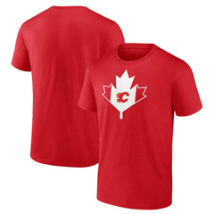 NHL Red Calgary Flames Canada Day T-Shirt