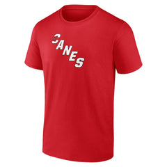 NHL Red Carolina Hurricanes Primary Logo T-Shirt