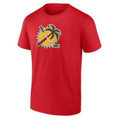 NHL Red Florida Panthers Primary Logo T-Shirt