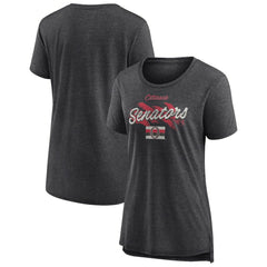 NHL Gray Ottawa Senators Women's Hit the Ice Tri-Blend T-Shirt