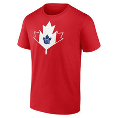 NHL Red Toronto Maple Leafs Canada Day T-Shirt